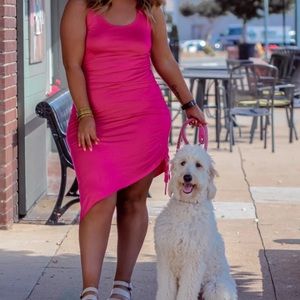 Hot pink dress- NEW WITH TAGS